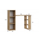 Стол компьютерный NN Мебель СТК 1 Дуб золотой